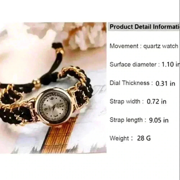 Accessories - Quartz watch bracelet